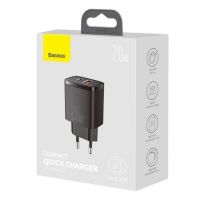 Лот: 19251684. Фото: 2. СЗУ-1USB + USB Type-C Baseus Compact... Аксессуары