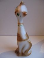 Лот: 19953471. Фото: 3. Кошка, керамическая статуэтка... Сувениры, подарки