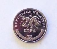 Лот: 20523233. Фото: 2. Хорватия 20 липа 2008 латынь. Монеты