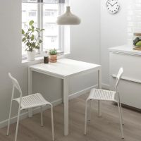 Лот: 2844803. Фото: 2. Стол обеденный, кухонный, белый... Кухонная мебель