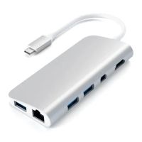 Лот: 21763577. Фото: 2. USB адаптер Satechi Aluminum 9-в-1... Носители информации