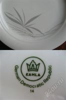 Лот: 512099. Фото: 3. Тарелка 24см из ГДР Kahla Made... Домашний быт