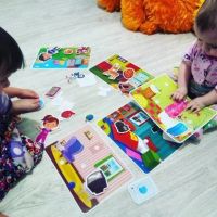 Лот: 15989195. Фото: 4. Игра на липучках "Мой дом". Новая... Красноярск
