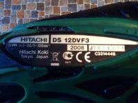 Лот: 4196663. Фото: 2. Шуруповерт Hitachi DS12DVF3, б... Инструмент и расходные