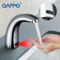 Лот: 17262686. Фото: 2. Cенсорный смеситель для раковины... Сантехника, водопровод