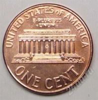 Лот: 1568796. Фото: 2. США. 1 цент 2000г. Монеты