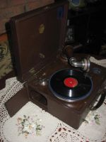 Лот: 7753251. Фото: 6. Походный граммофон Polyphon musik...