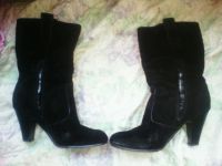 Лот: 11861107. Фото: 2. женские сапожки замшевые демисезон... Женская обувь