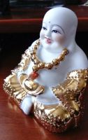 Лот: 13276385. Фото: 2. Статуэтка " Будда ". керамика. Сувениры