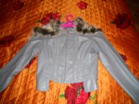 Лот: 3112724. Фото: 4. куртка из кожзама с натуральным... Красноярск