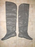 Лот: 514706. Фото: 2. Ботфорты BERSHKA (размер 37) иск... Женская обувь