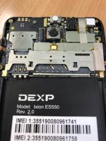 Лот: 16766211. Фото: 2. Плата смартфона dexp es550 soul... Запчасти, оборудование