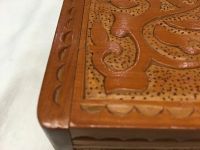 Лот: 25898693. Фото: 2. Шкатулка деревянная резная. Сувениры