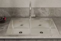 Лот: 24689425. Фото: 3. Мойка врезная Hoff Rinox. Строительство и ремонт