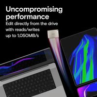Лот: 22178145. Фото: 5. Внешний диск SSD Crucial 1TB X9...