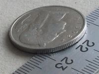 Лот: 18988900. Фото: 2. Монета 5 пять франк Бельгия 1962... Монеты