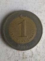 Лот: 16496285. Фото: 2. Турция 1 новая лира, 2005. Монеты