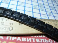 Лот: 11276131. Фото: 4. Браслет из нержавейки плоский...