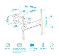 Лот: 12732093. Фото: 4. Кронштейн для LCD/LED тв 32"-55... Красноярск