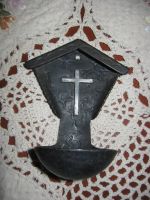 Лот: 14931875. Фото: 7. Антикварный настенный крест с...