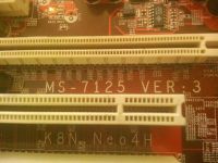 Лот: 4927331. Фото: 6. Материнская плата MSI - 7125 Ver4...