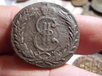 Лот: 16550258. Фото: 2. Редкие Сибирские 2 копейки-1780... Монеты