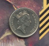 Лот: 5310201. Фото: 2. великобритания 5 пенсов 1991... Монеты