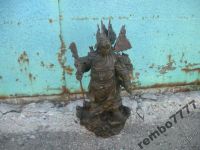 Лот: 5824384. Фото: 2. воин.самурай.бронза.камбоджа.25см... Живопись, скульптура, фото