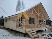 Лот: 15093073. Фото: 3. Каркасный дом 6х7 с террасой 2х6... Строительство и ремонт