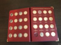 Лот: 15147613. Фото: 5. Коллекция монет биметалл в альбоме...