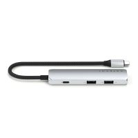 Лот: 24980309. Фото: 2. USB-хаб Satechi 4-в-1 USB-C Slim... Периферия