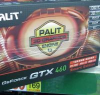 Лот: 4619640. Фото: 3. Palit GeForce GTX 460 SE 648Mhz... Компьютеры, оргтехника, канцтовары