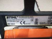 Лот: 13626938. Фото: 2. Бензопила STIHL MS180 (2104-14... Инструмент и расходные