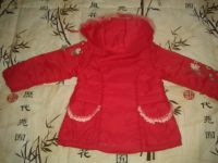 Лот: 4652140. Фото: 3. Куртка для девочки 3-5 лет, красного... Дети растут