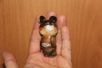 Лот: 19091442. Фото: 2. Статуэтка Олимпийский мишка. Олимпиада-80... Антиквариат