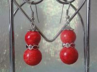 Лот: 1601879. Фото: 3. Серьги"коралл". Красноярск