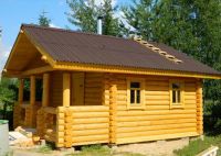 Лот: 5710323. Фото: 3. сруб бани, дома, с верандой из... Красноярск