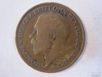 Лот: 8297635. Фото: 3. 1 пенни 1921 год Великобритания... Коллекционирование, моделизм
