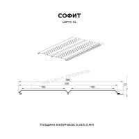 Лот: 24025991. Фото: 2. Софит перфор. Lбрус-XL-14х335... Строительные материалы