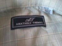 Лот: 9853104. Фото: 2. Рубашка клетчатая Anatholy Thomas... Мужская одежда