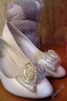 Лот: 2040978. Фото: 3. Белые свадебные туфельки!. Одежда, обувь, галантерея