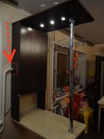 Лот: 6169175. Фото: 3. Барная стойка (стол) с полкой... Мебель