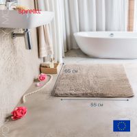 Лот: 25356837. Фото: 4. Коврик для ванной комнаты 65x55см... Красноярск