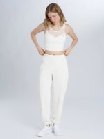 Лот: 25535964. Фото: 2. Брюки женские Sensana, Бежевый. Спортивная одежда