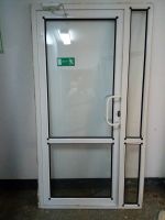 Лот: 11947530. Фото: 2. Алюминиевая дверь AL (входная... Двери, окна, фурнитура