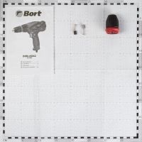 Лот: 24949308. Фото: 3. Дрель-шуруповерт Bort BSM-450X2... Строительство и ремонт
