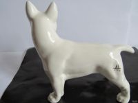 Лот: 13574364. Фото: 3. Бультерьер белый собака статуэтка... Коллекционирование, моделизм