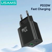 Лот: 25794337. Фото: 3. СЗУ USAMS T65 CC317 1A1C PD 33W... Смартфоны, связь, навигация