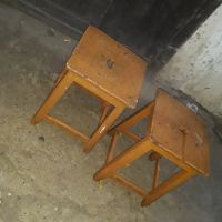 Лот: 25780869. Фото: 3. пара деревянных табуреток крашеные... Коллекционирование, моделизм