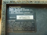 Лот: 18767836. Фото: 6. Panasonic sa-ak20 как усилитель